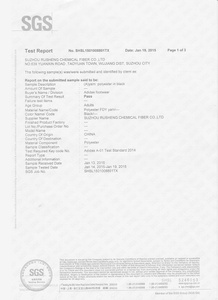 01 Adidas SGS Test Report